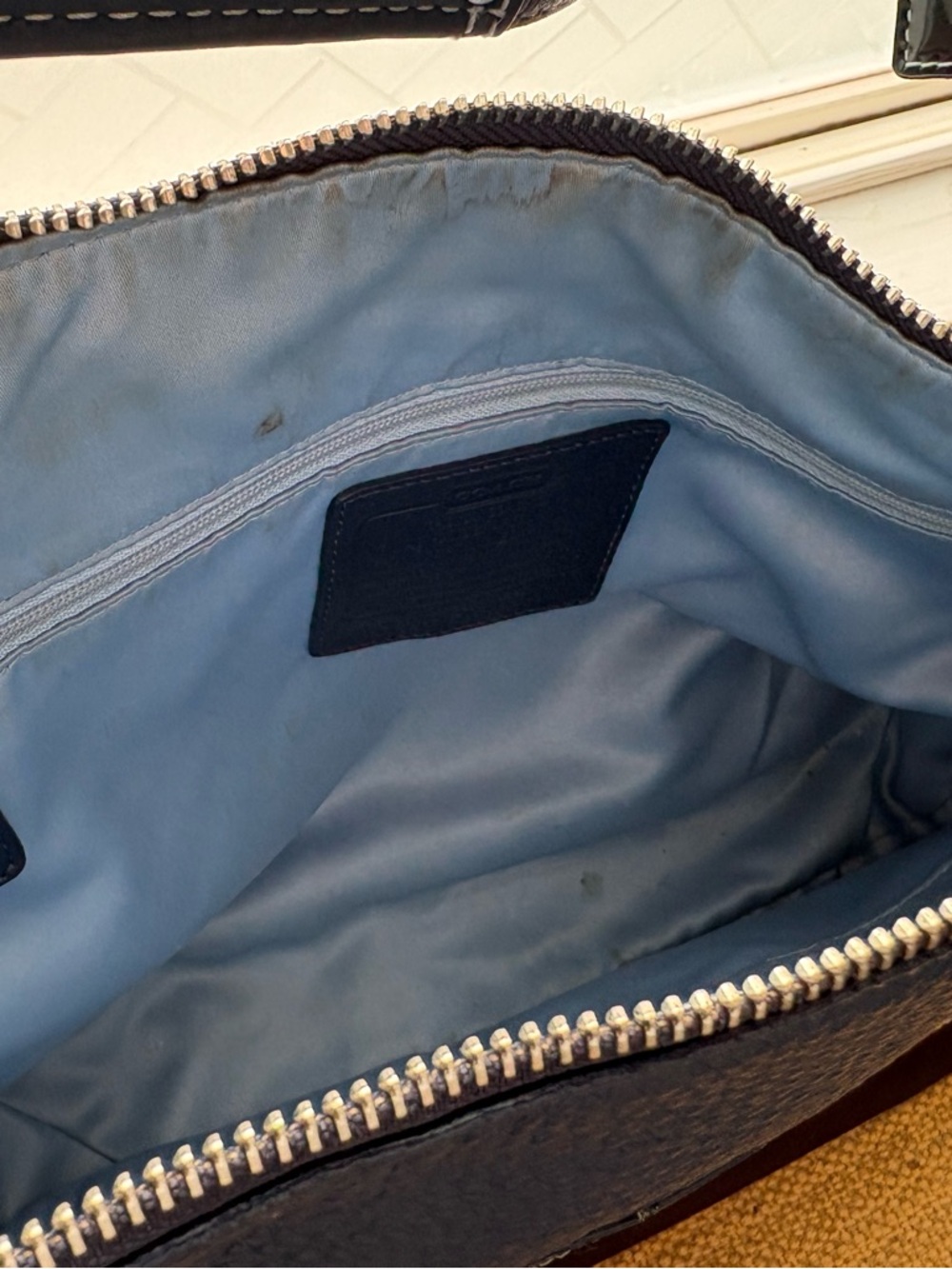 Coach Penelope Hobo Pebbled Leather Shoulder Bag - Picture 4 of 6